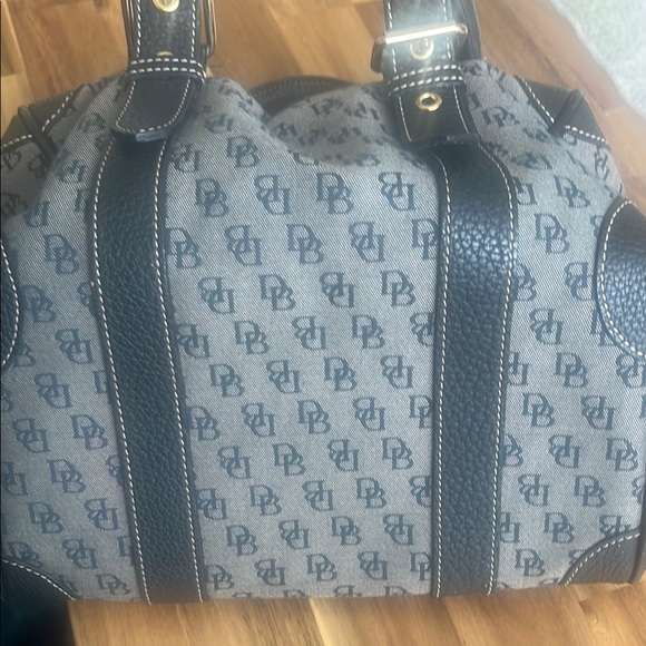 Dooney & Bourke Black and Gray Satchel - Picture 2 of 5
